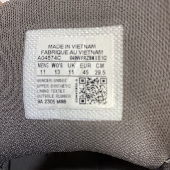 Converse Basketball Shoes Mens 11 Gray Chuck Taylor All Star Malden Street Mid main image 4